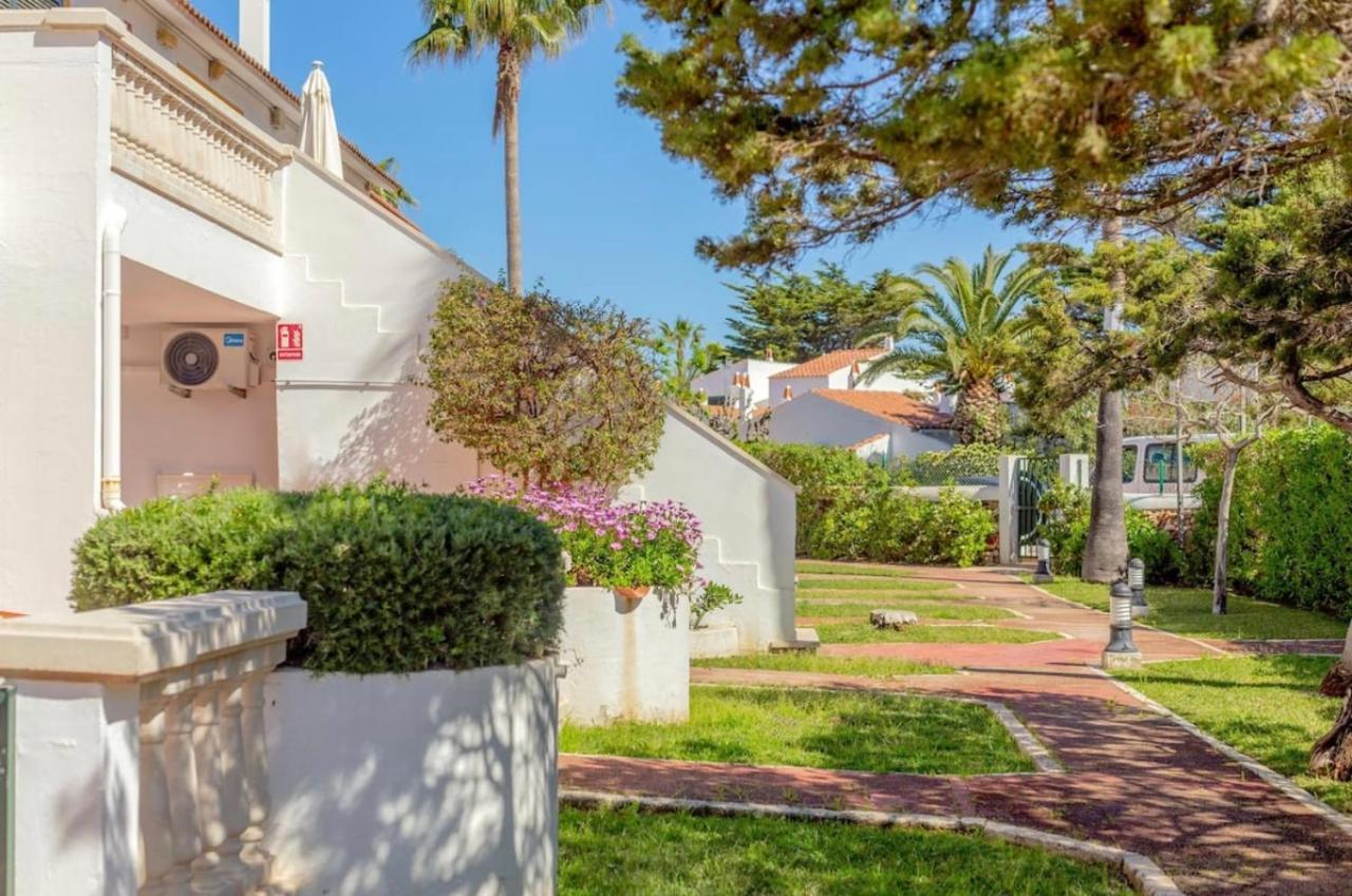 Bonito Apartamento Con Terraza, Jardin Y Piscina Cala 'n Bosch Buitenkant foto