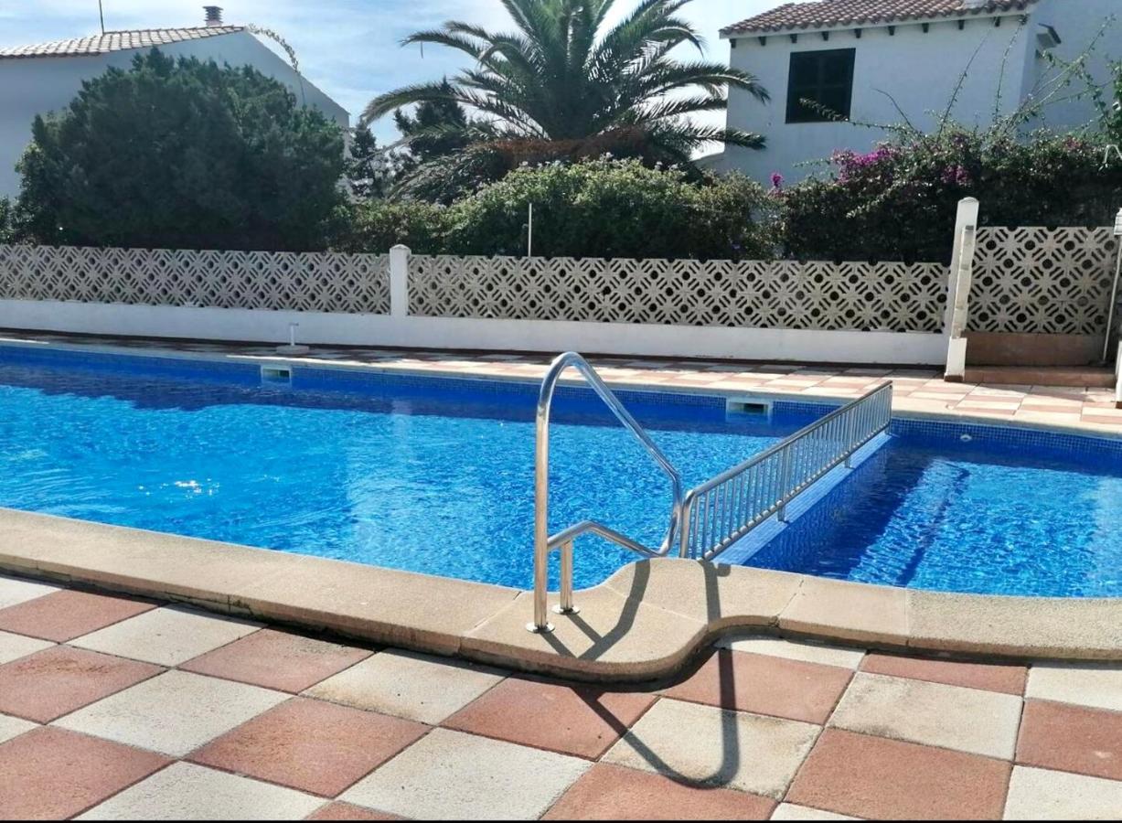 Bonito Apartamento Con Terraza, Jardin Y Piscina Cala 'n Bosch Buitenkant foto