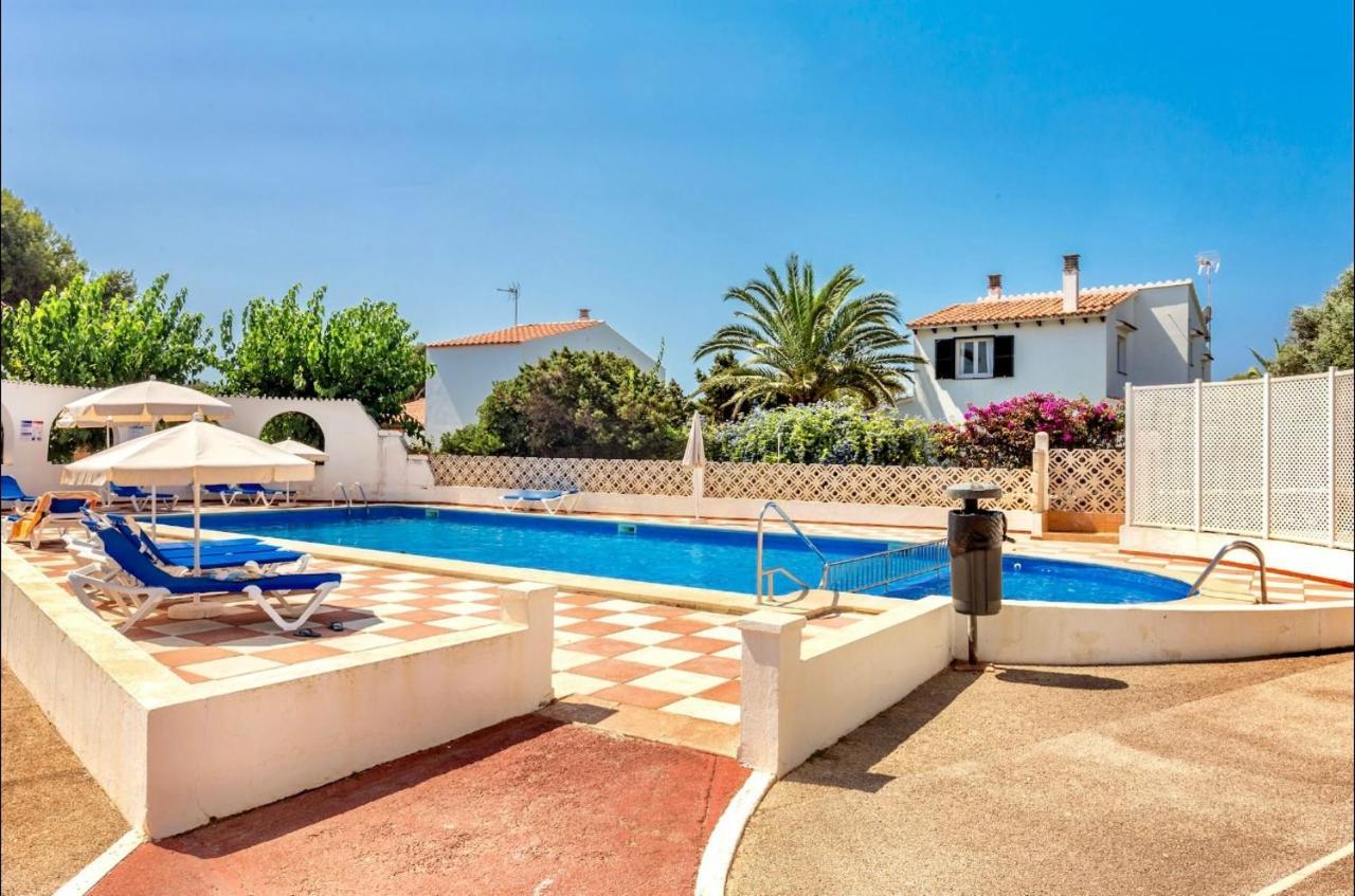 Bonito Apartamento Con Terraza, Jardin Y Piscina Cala 'n Bosch Buitenkant foto