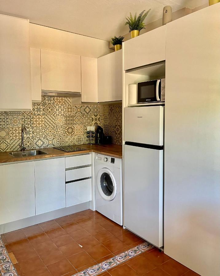 Bonito Apartamento Con Terraza, Jardin Y Piscina Cala 'n Bosch Buitenkant foto